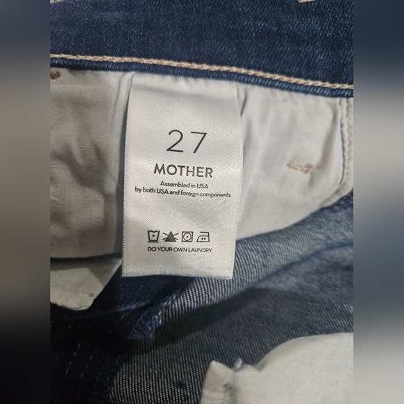 Mother- Women's 27 Blue Jean The Hustler Ankle Fray. - Picture 8 of 9